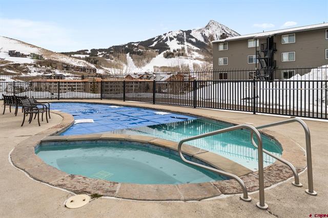 family enjoying a backyard barbecue at a single-family home in Crested Butte CO